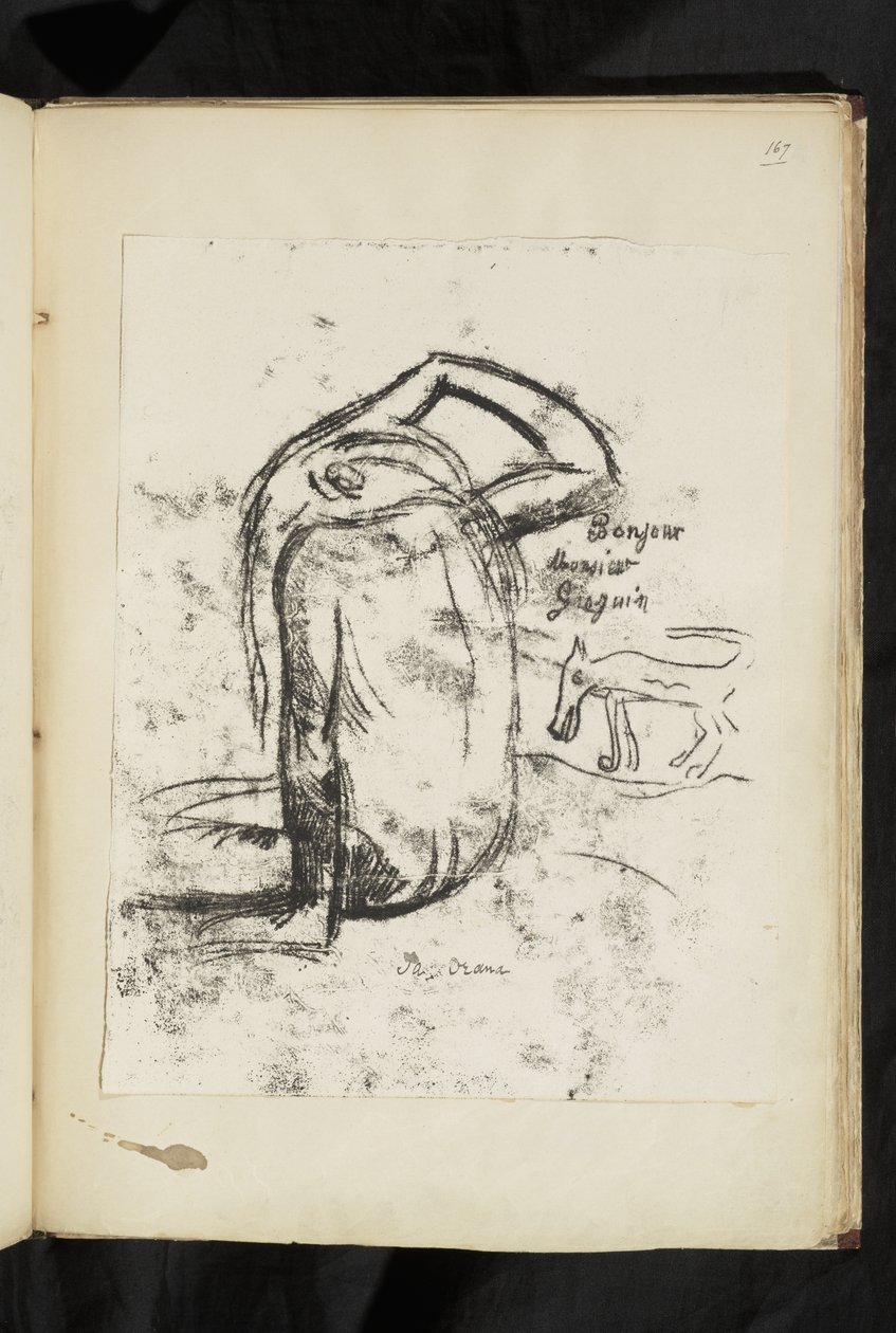 Før og efter - Hej Monsieur Gauguin af Paul Gauguin