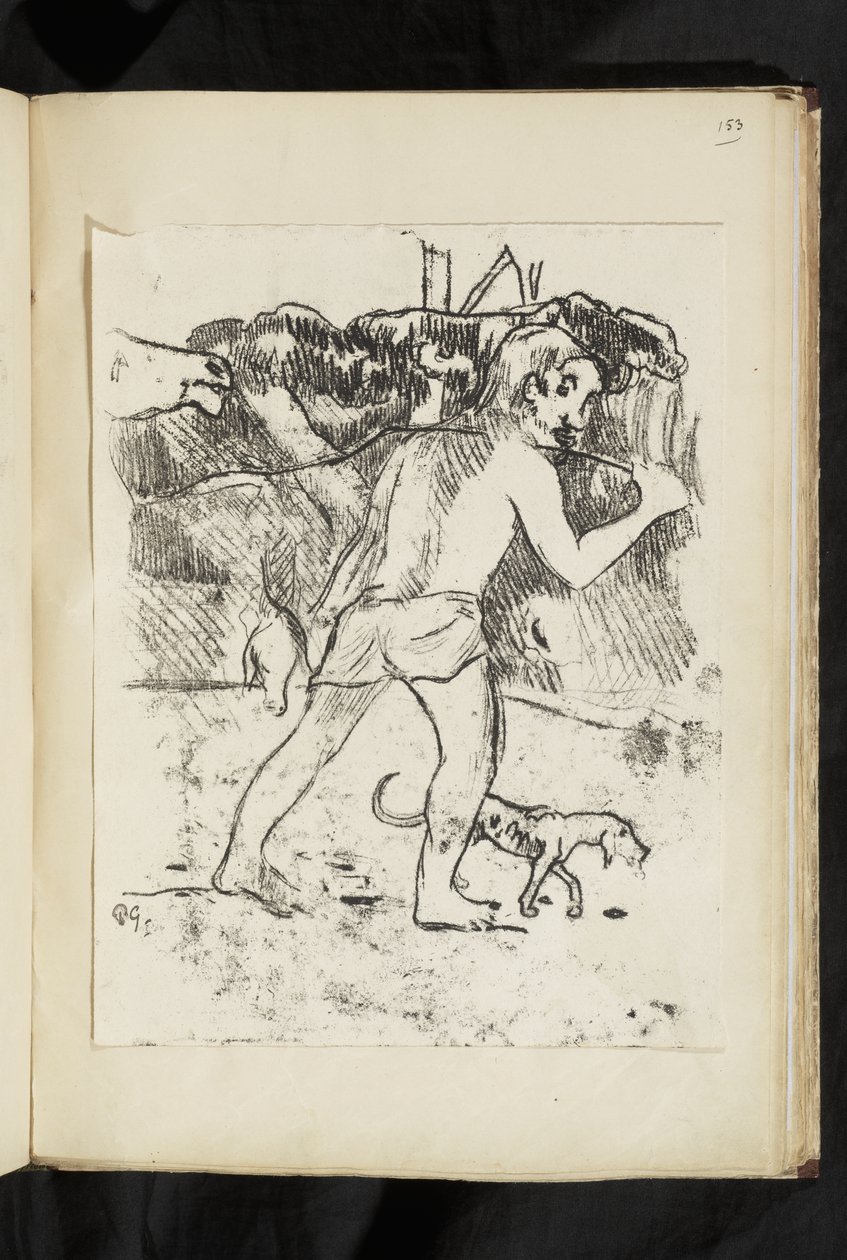Før og efter - Retur fra jagten af Paul Gauguin