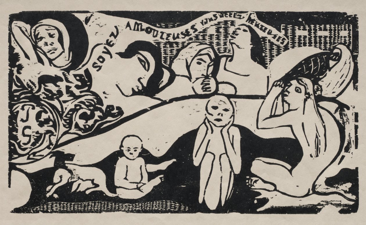 Vær forelsket, og du vil være lykkelig af Paul Gauguin