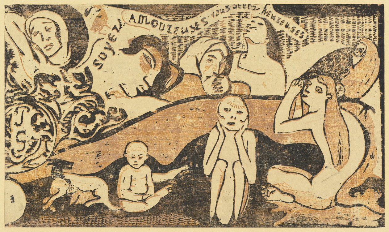 Vær forelsket, og du vil være lykkelig af Paul Gauguin