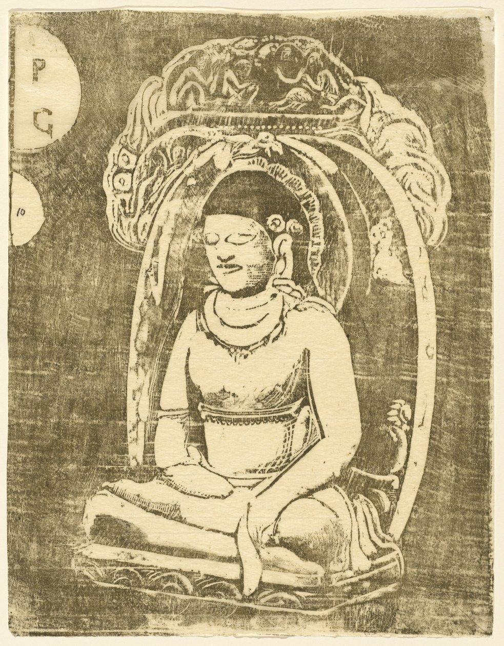 Buddhist (Buddha) af Paul Gauguin