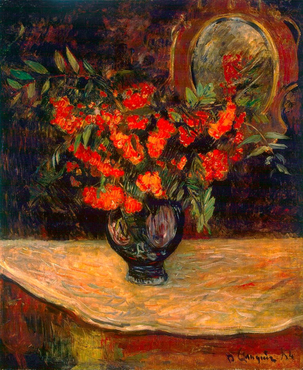 Buket, 1884. af Paul Gauguin