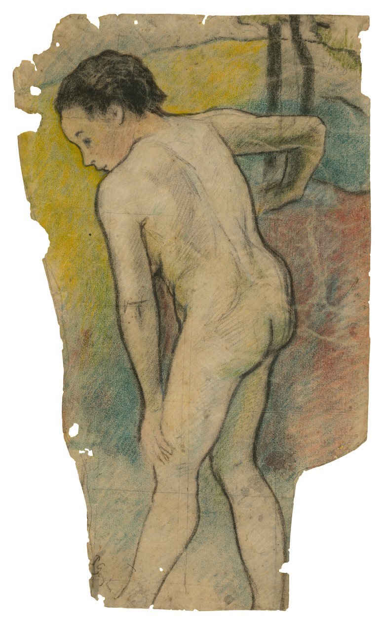 Bretonsk bader, 1886-87 af Paul Gauguin