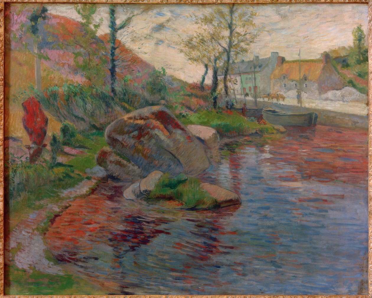 Havnen i Pont-Aven af Paul Gauguin
