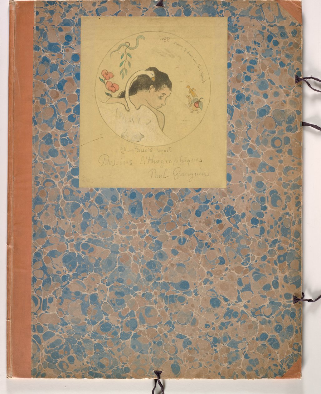 Design til en tallerken - Leda af Paul Gauguin