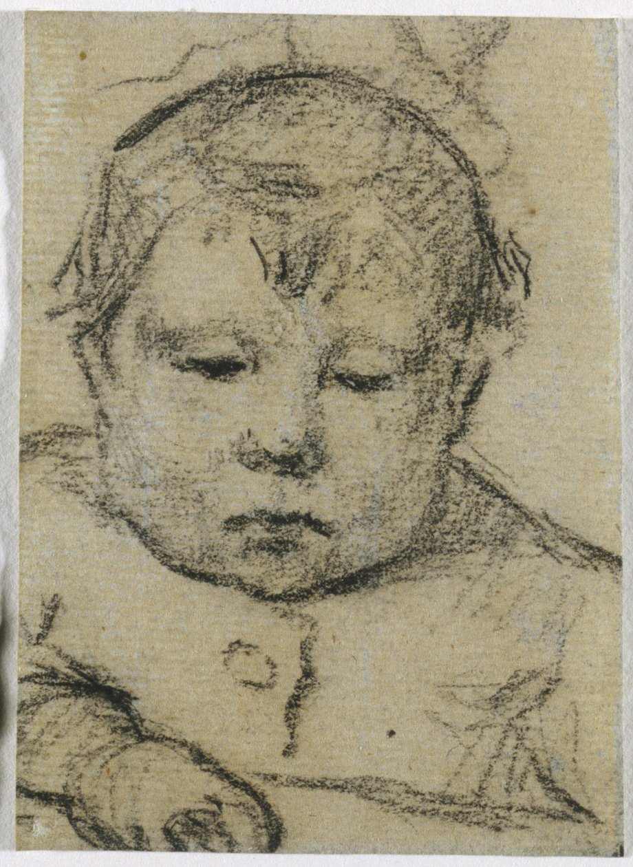 Emil Gauguin som barn, højre hånd frem, ca. 1875-1876. af Paul Gauguin
