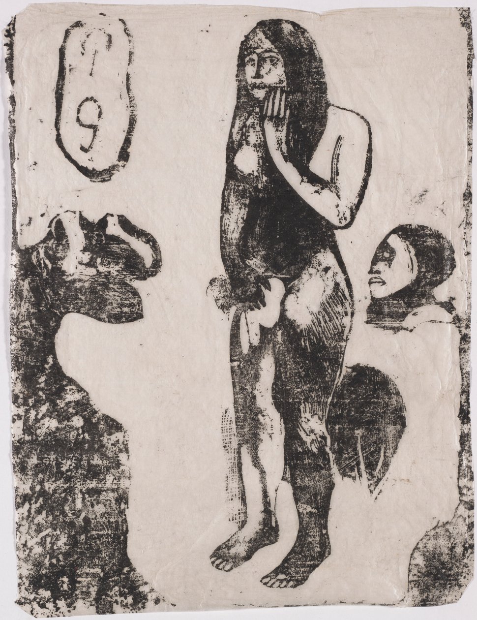 Eva, 1898-1899. af Paul Gauguin