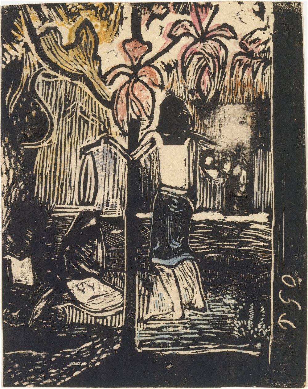 Duft Noa Noa, lille blok, 1894-95., 1894-95. af Paul Gauguin
