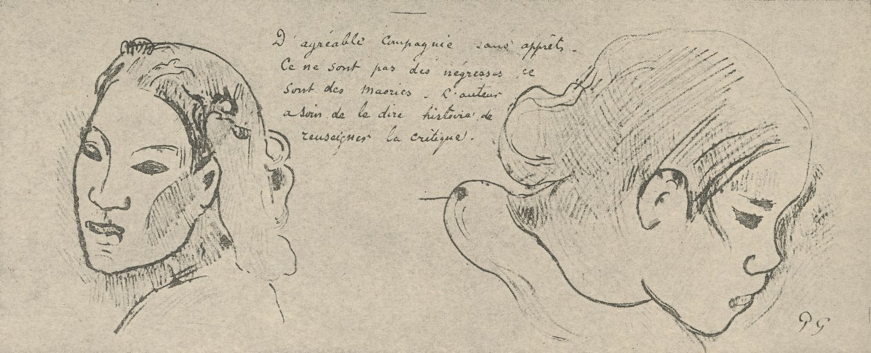 Good Company, No Affections, 1936 af Paul Gauguin