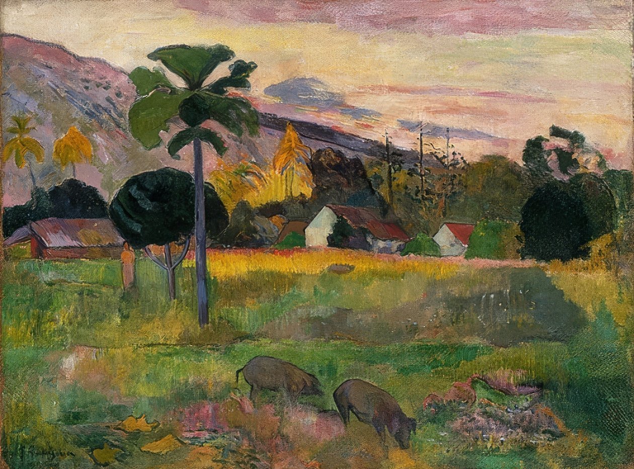 Kom (Komm hende). 1891 af Paul Gauguin