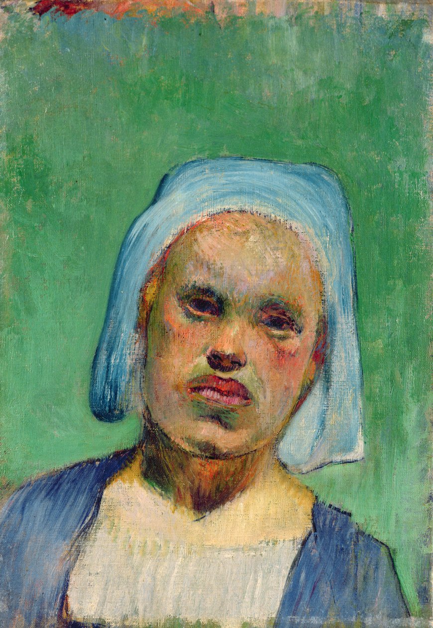 Leder af en bretoner af Paul Gauguin