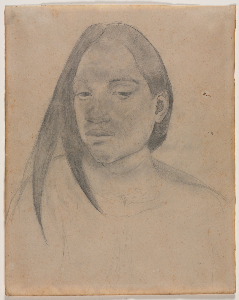 Leder af en Tahitiansk kvinde af Paul Gauguin