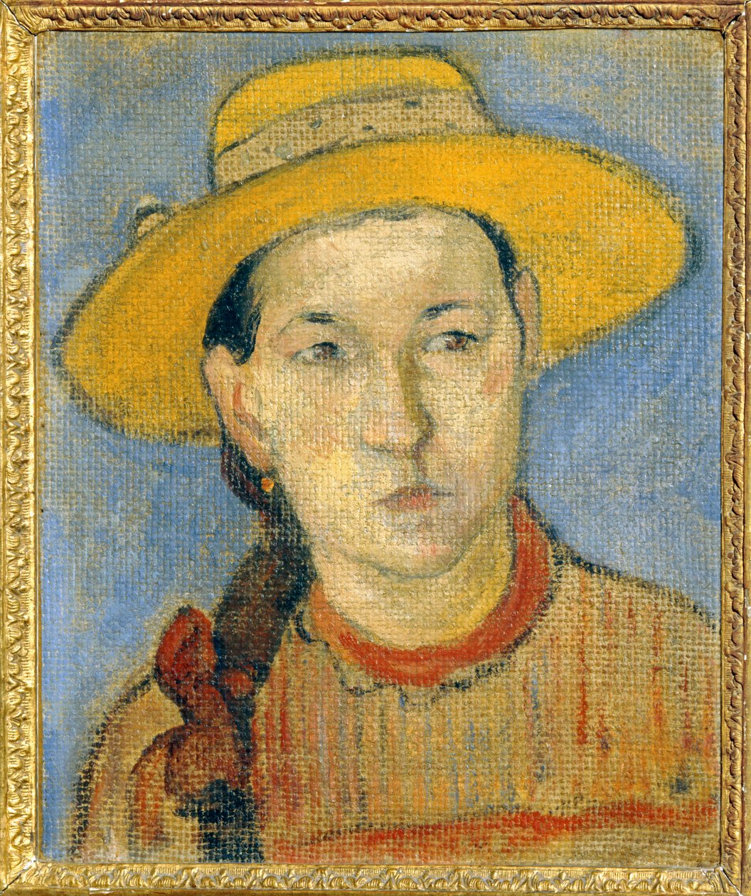 Jeune creole - Ung kreol ... (maleri på lærred) af Paul Gauguin