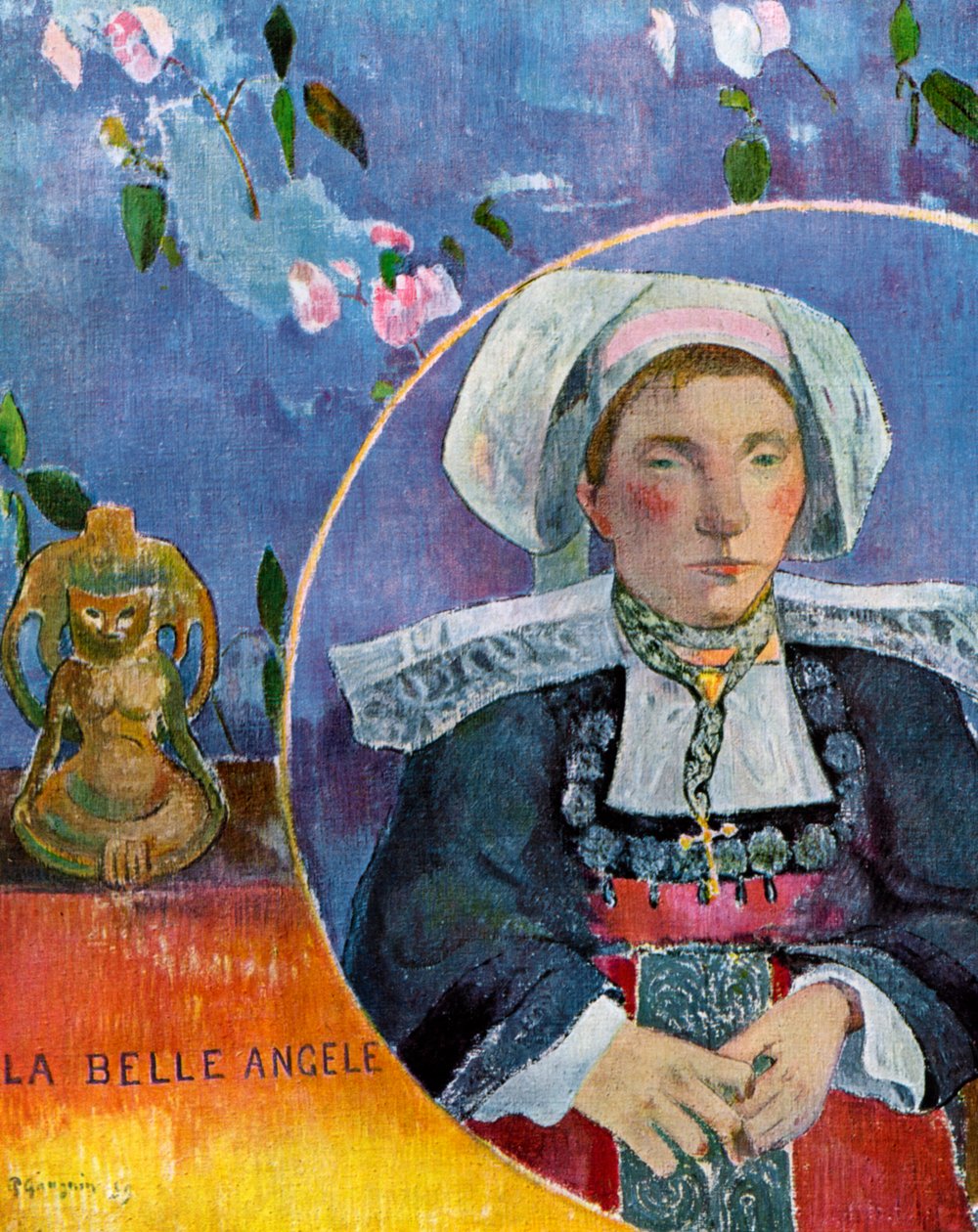 La Belle Angele, 1889-1939. af Paul Gauguin