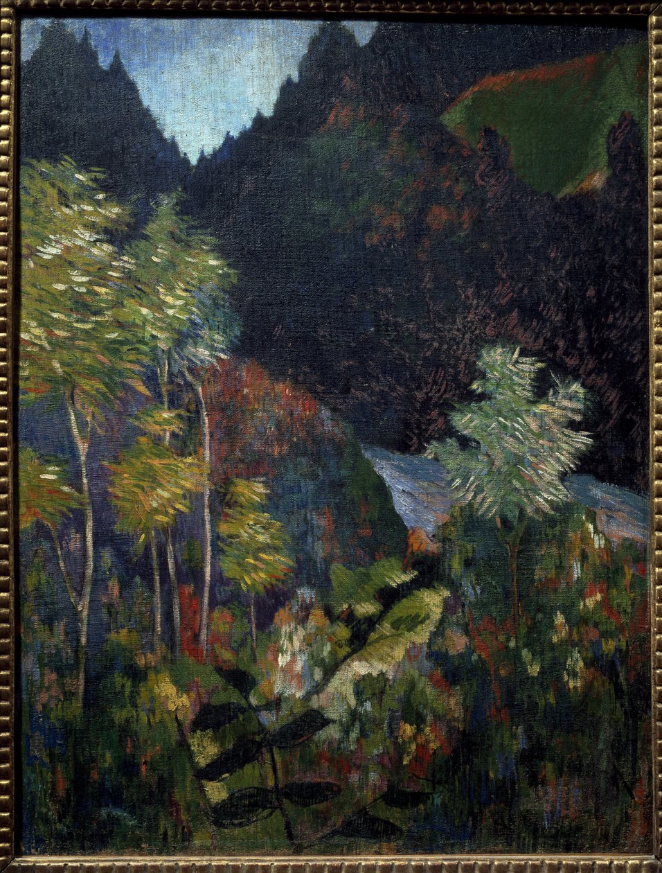 Landskab - Olie på lærred af Paul Gauguin