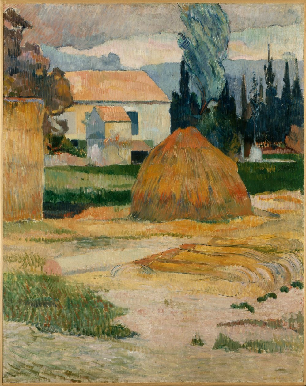 Landskab nær Arles af Paul Gauguin