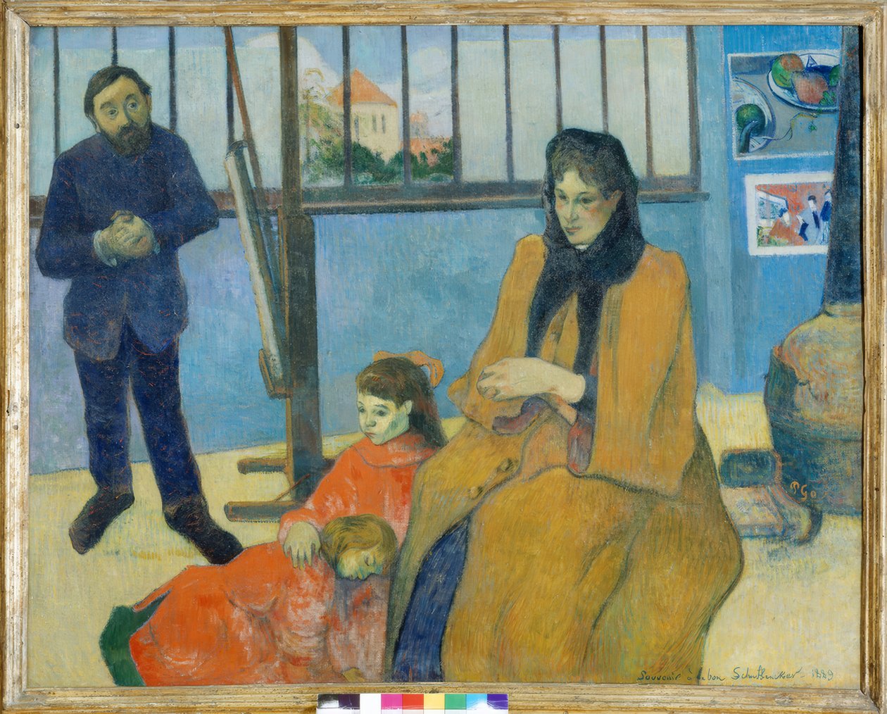 Schuffeneckers værksted af Paul Gauguin