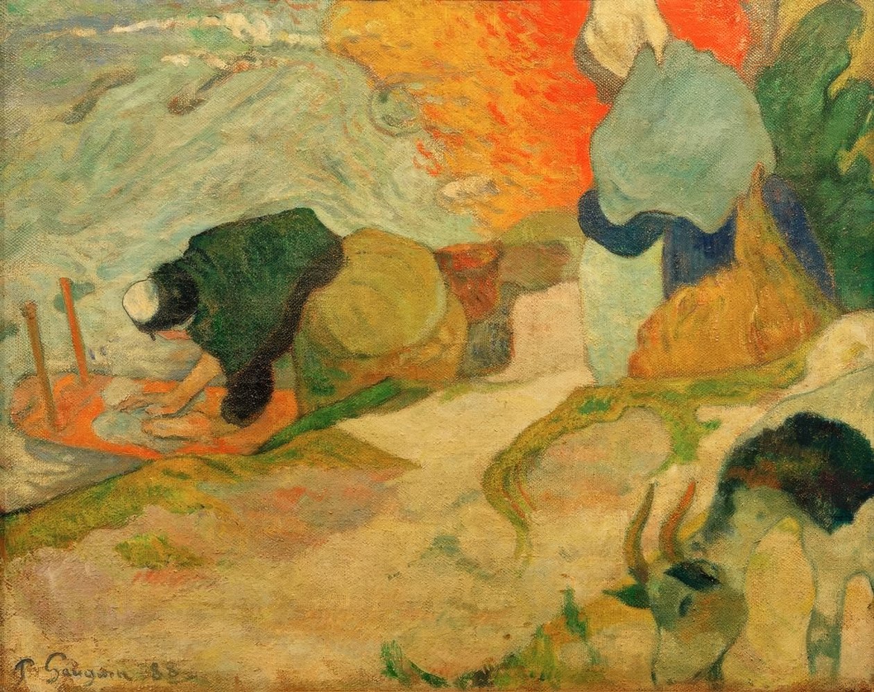 Skiver i Arles af Paul Gauguin