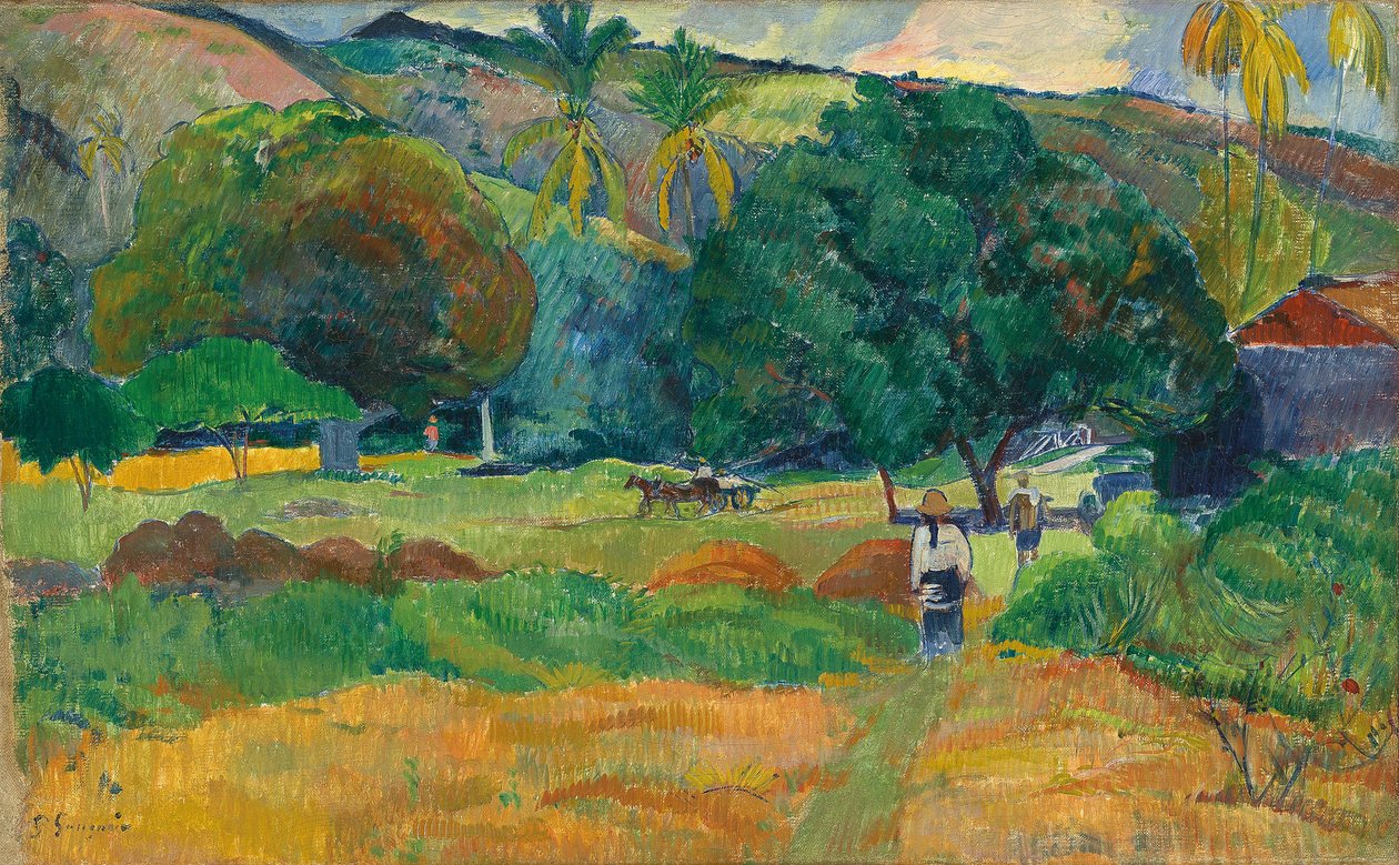 Dalen, 1892 af Paul Gauguin
