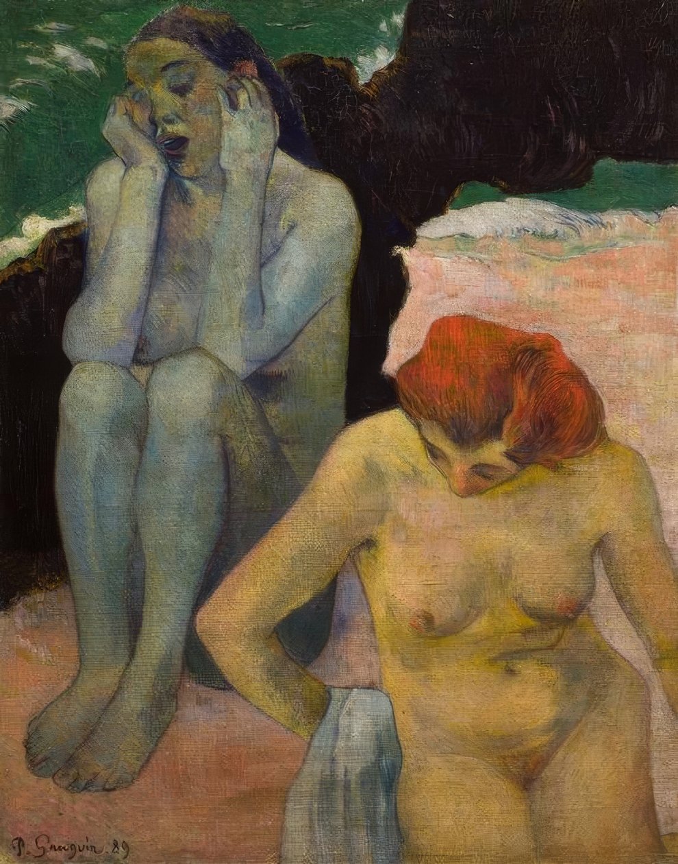 liv og død af Paul Gauguin