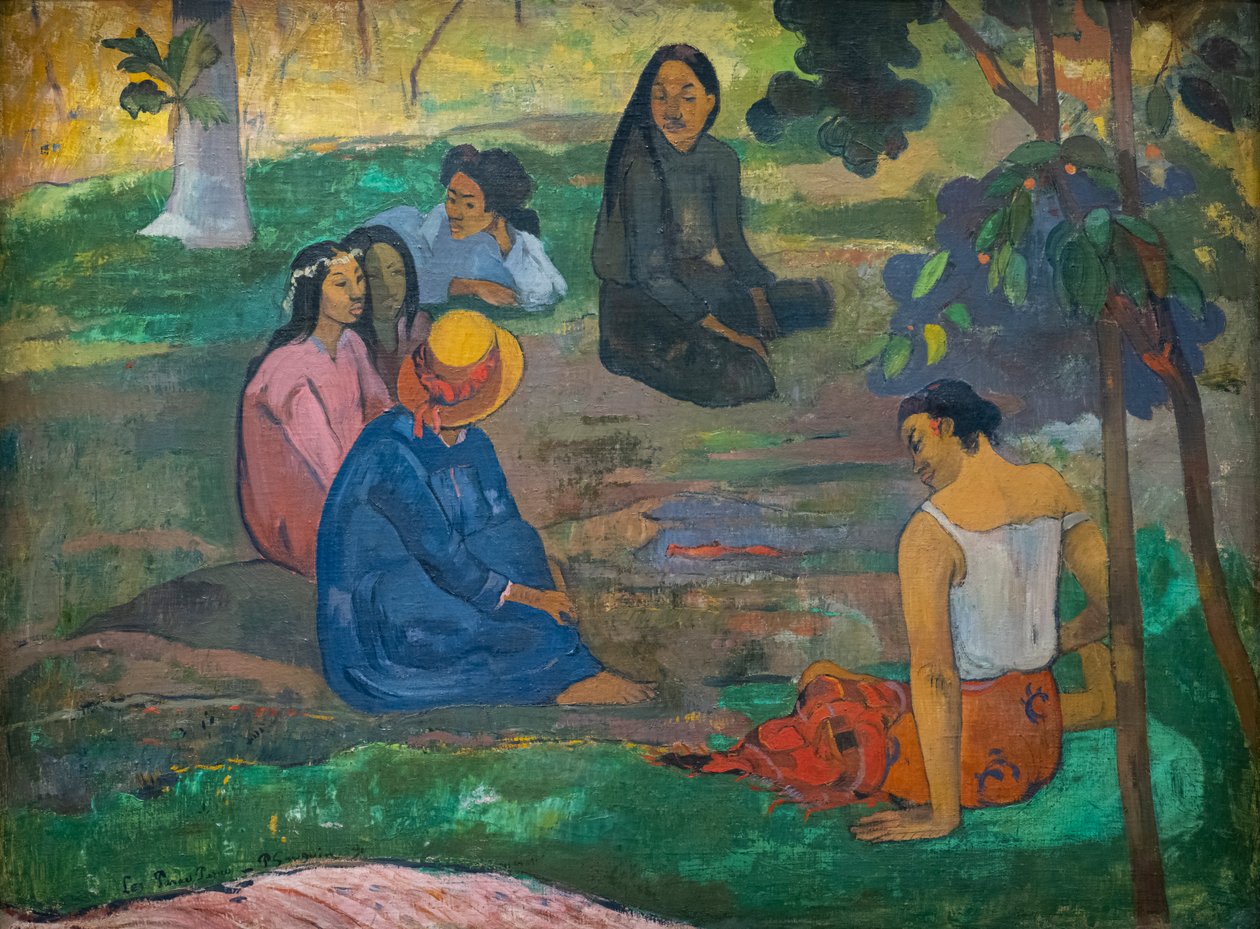 Les Parau Parau (samtale) af Paul Gauguin