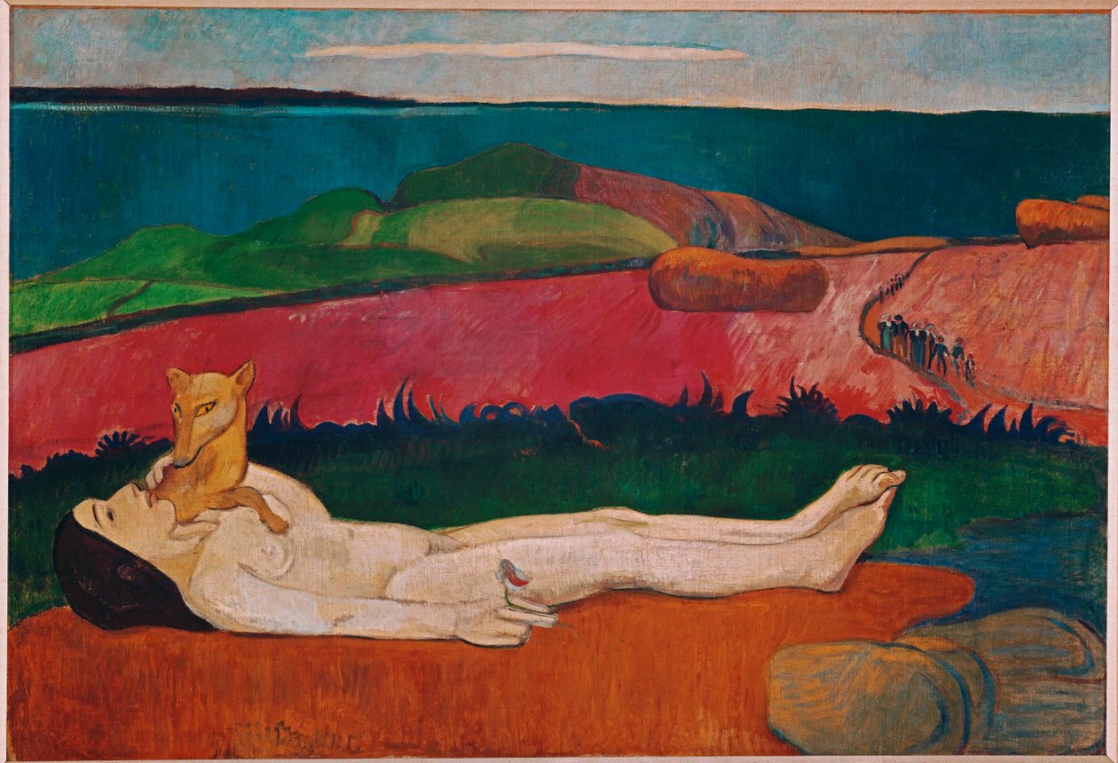 Tab af jomfruelighed (olie på lærred) af Paul Gauguin