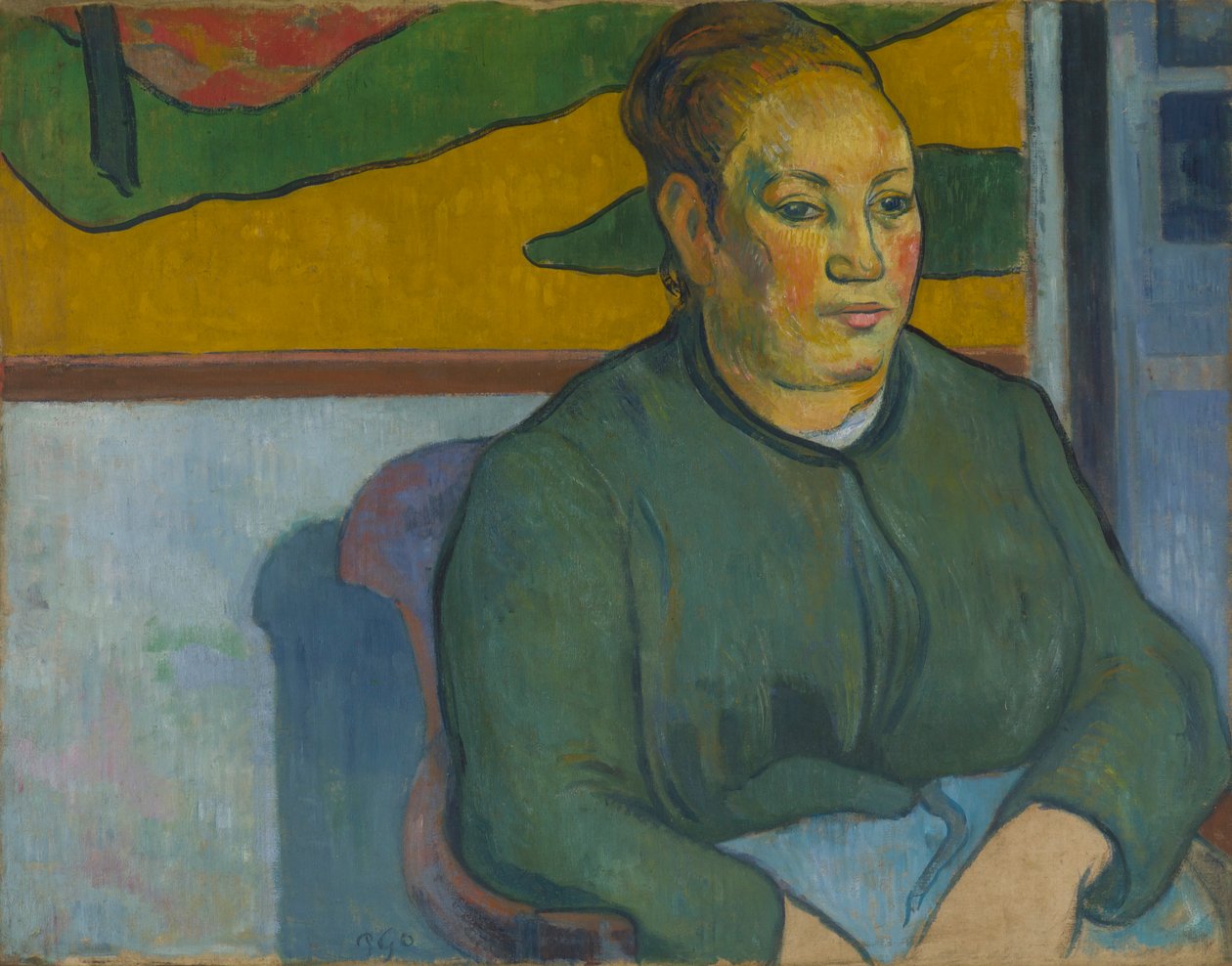 Madame R Olin af Paul Gauguin