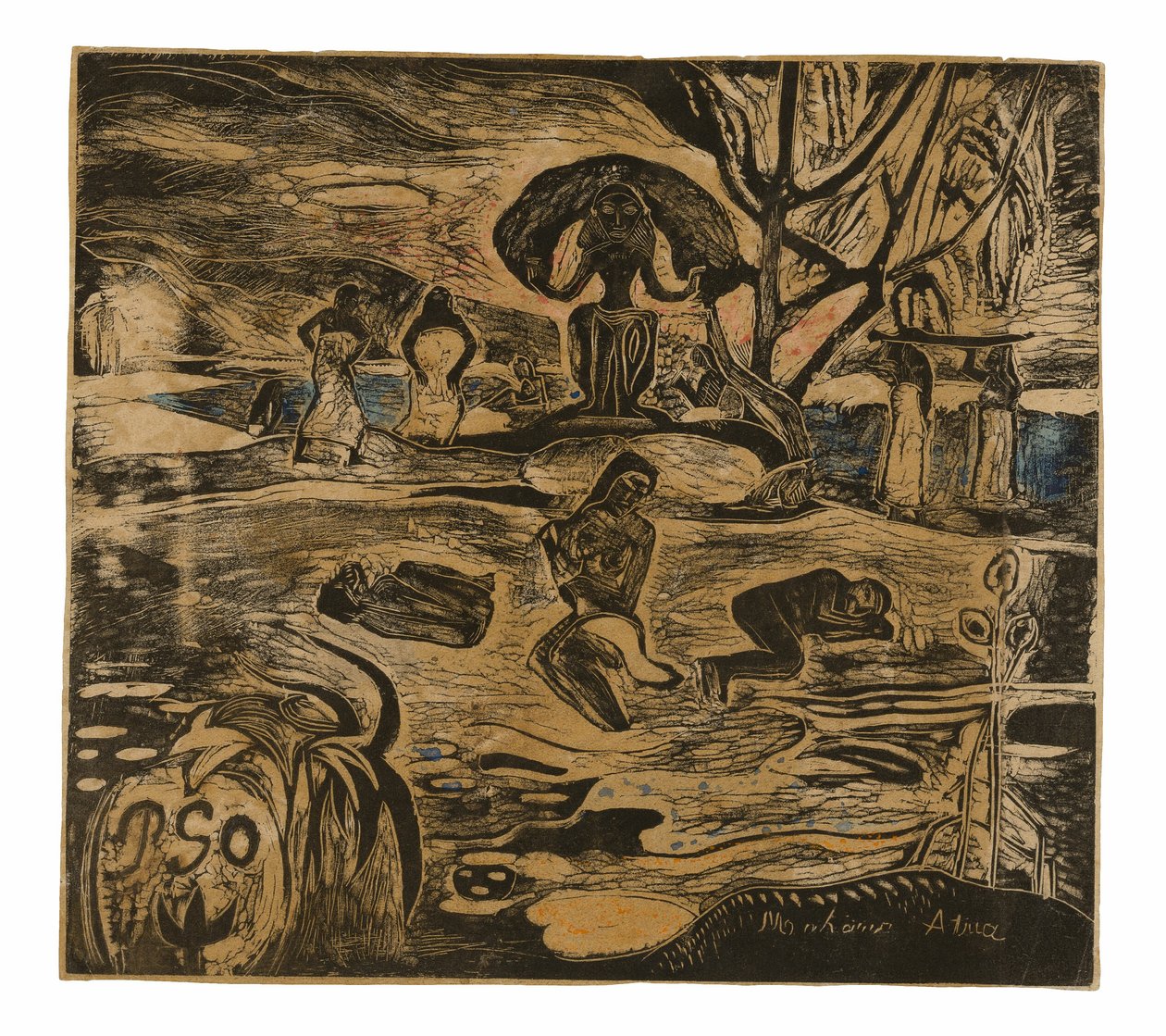 Mahana atua (Guds dag) af Paul Gauguin