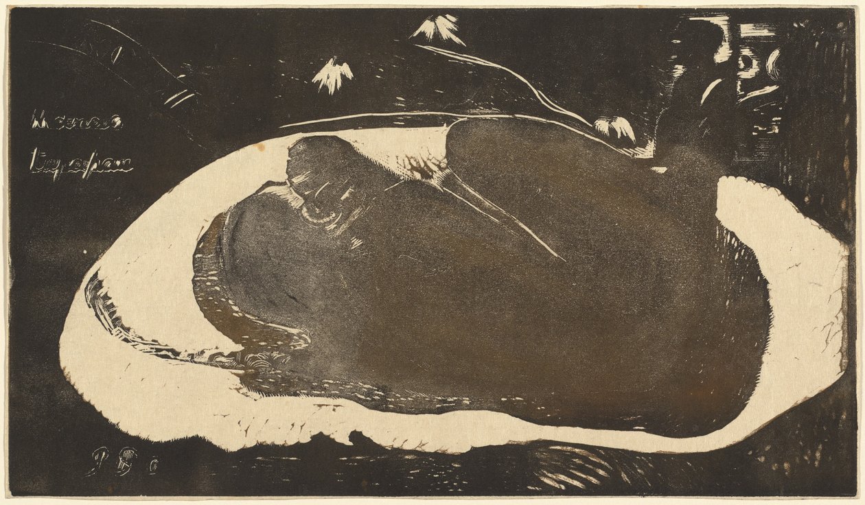 Hun er hjemsøgt af en ånd af Paul Gauguin