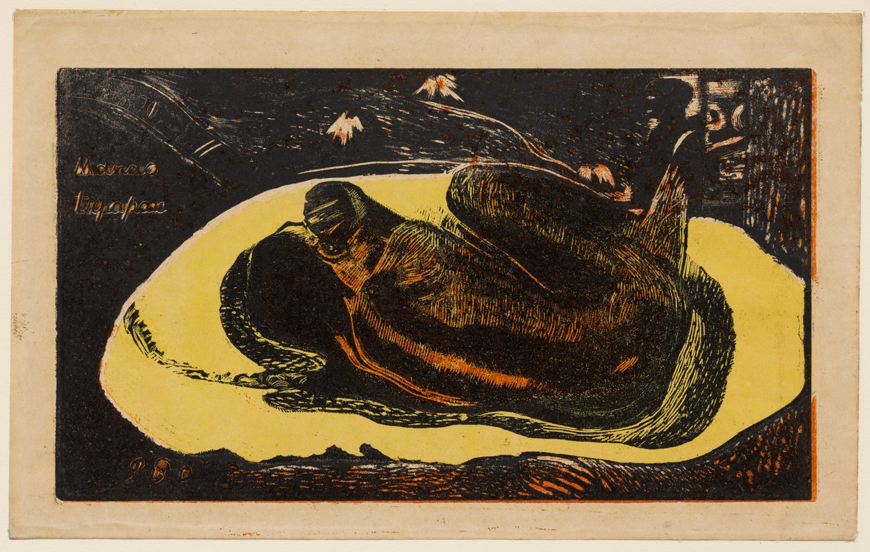 Manao Tupapau (Overvåget af de dødes ånder) af Paul Gauguin