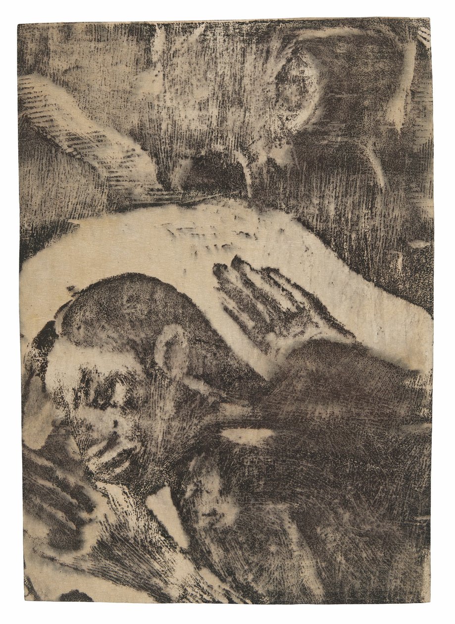 Manao tupapau (Hun tænker på spøgelset eller Spøgelset tænker på hende) af Paul Gauguin