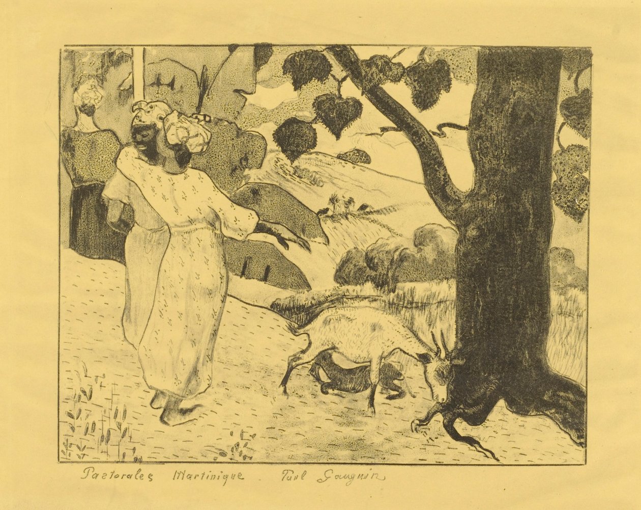 Martinique Pastorals af Paul Gauguin