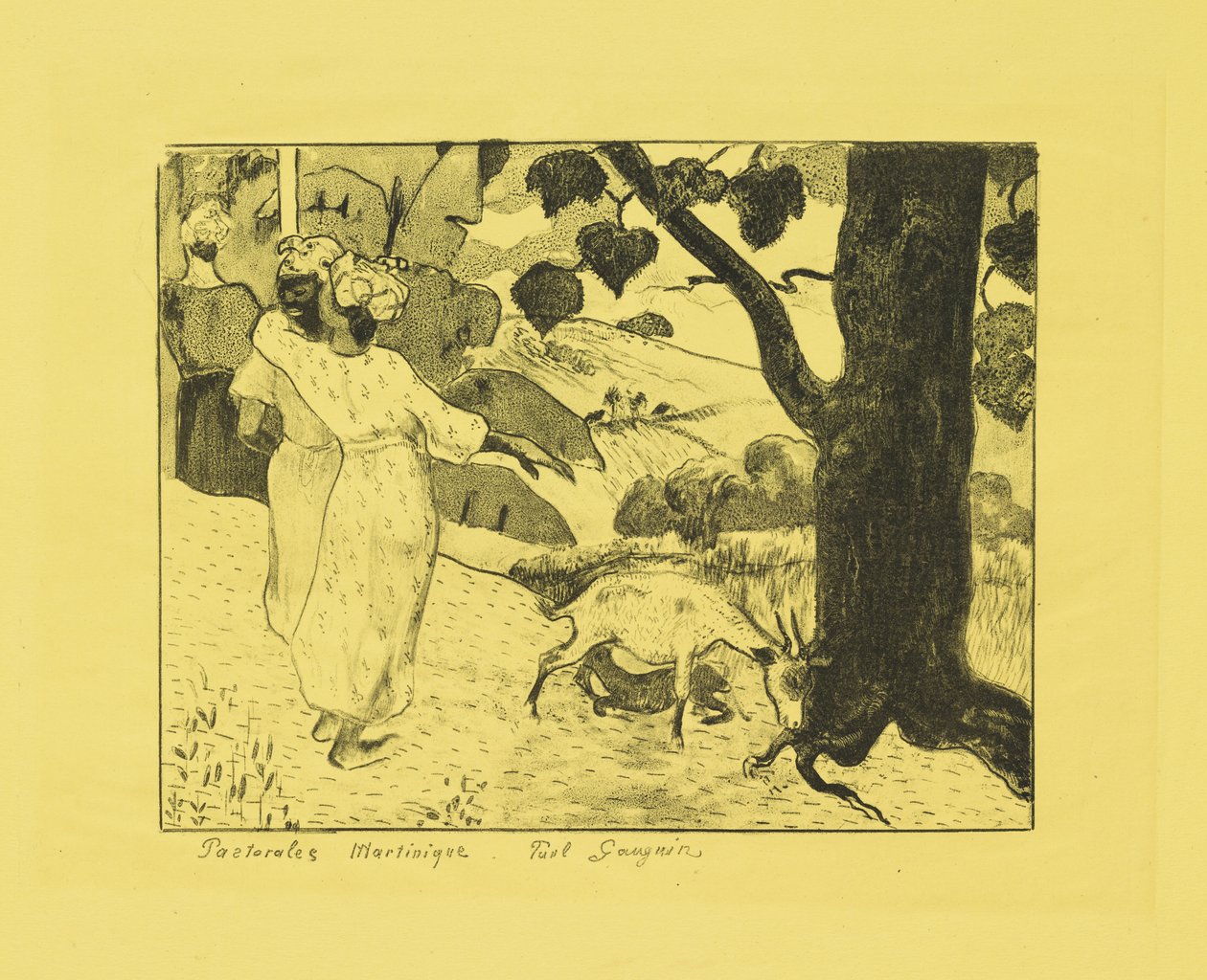 Martinique Pastorals, 1889 af Paul Gauguin
