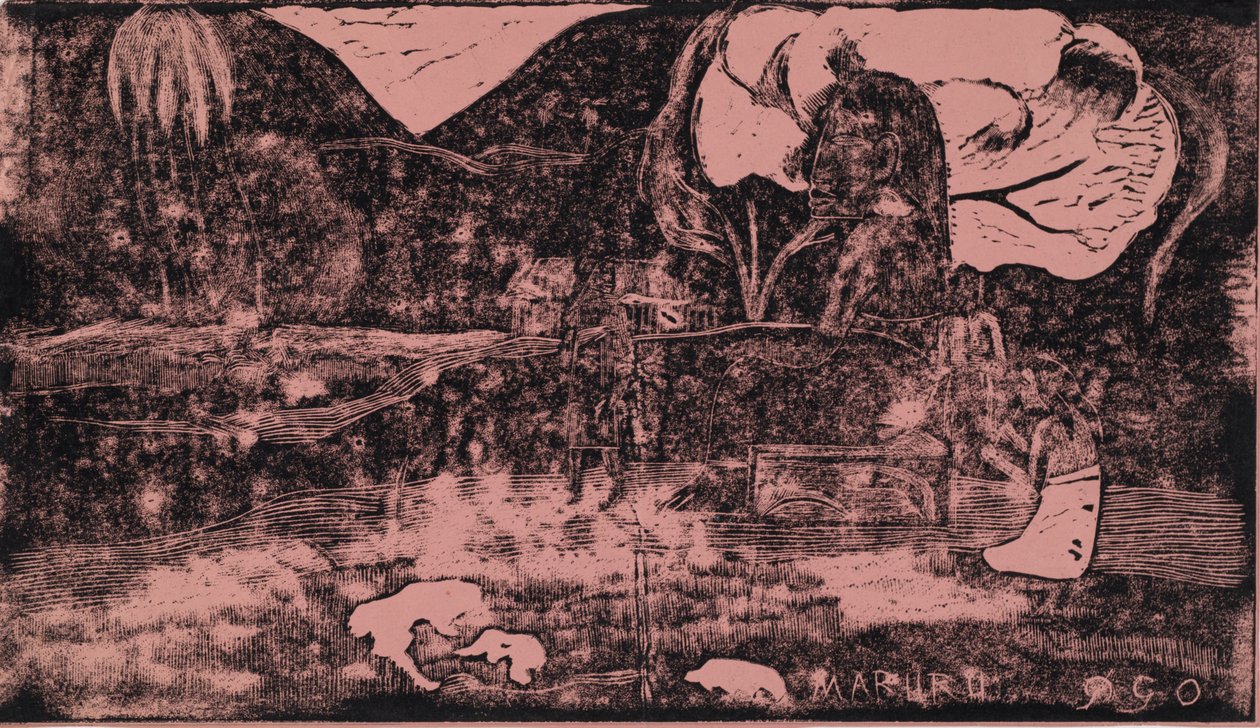 Maruru (Taknemmelighedstilbud) af Paul Gauguin