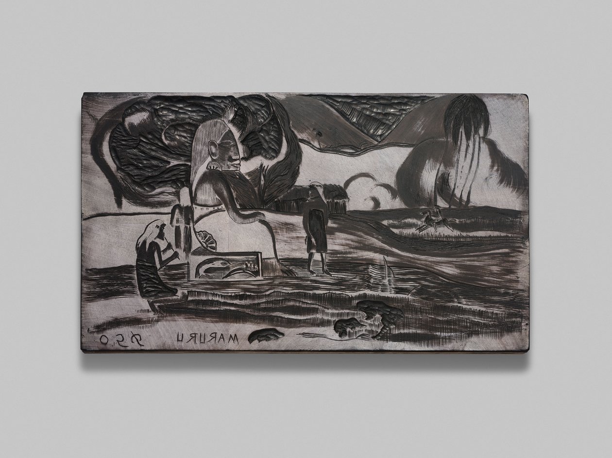 Maruru (takofre), fra Noa Noa-suiten af Paul Gauguin