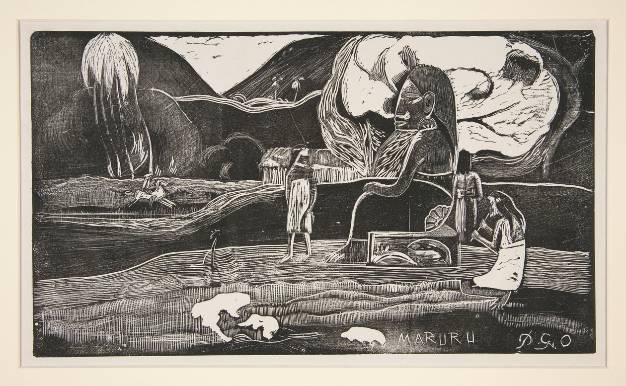 Maruru; Merci – Et taknemmelighedsoffer af Paul Gauguin