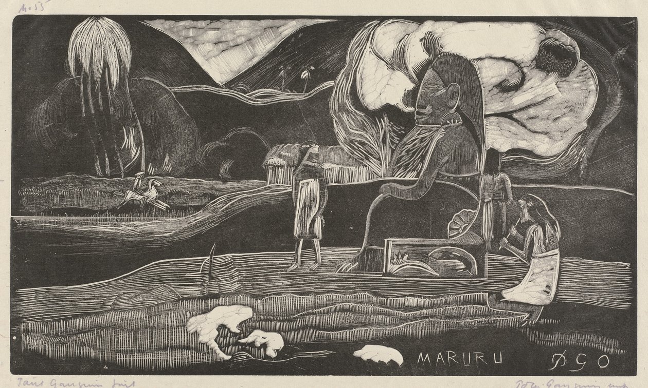 Maruru Tak, 18941895. af Paul Gauguin