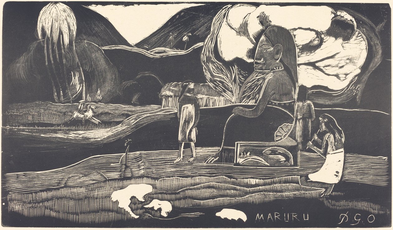 Maruru Tak, 18941895. af Paul Gauguin