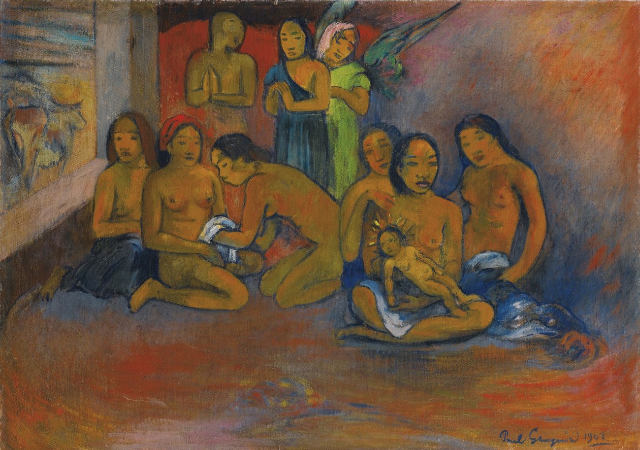 Fødsel, 1902 af Paul Gauguin