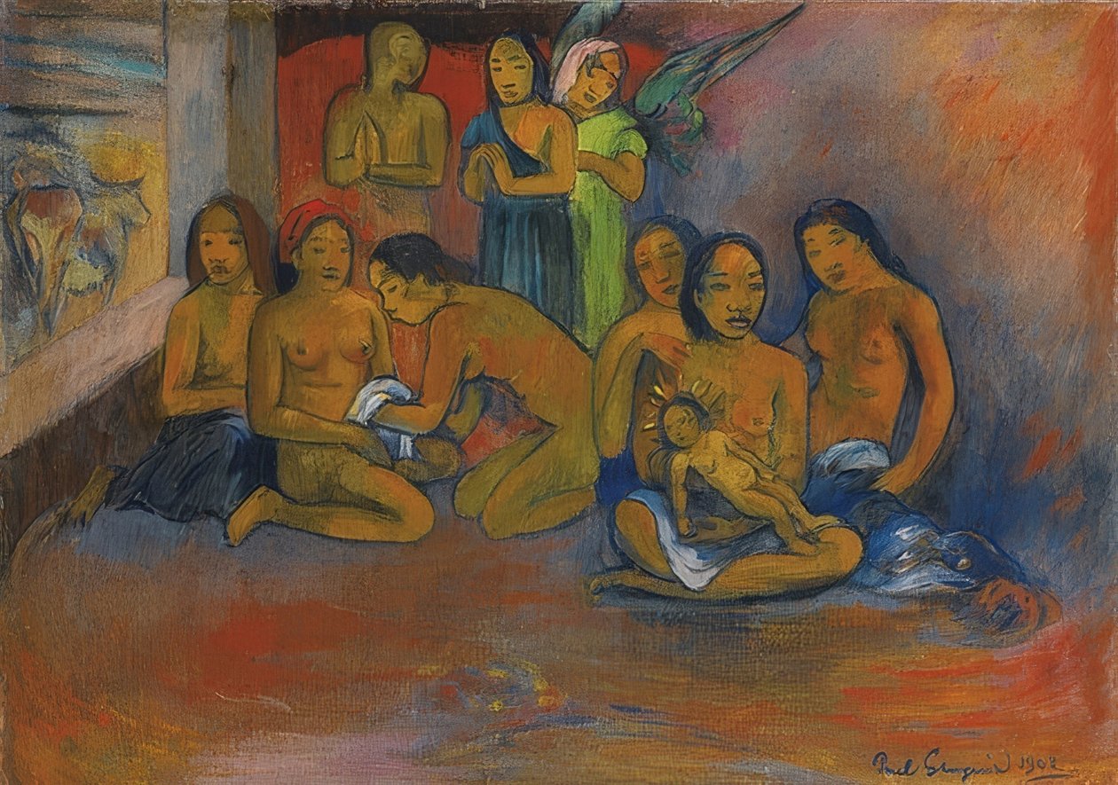 Fødsel. 1902 af Paul Gauguin