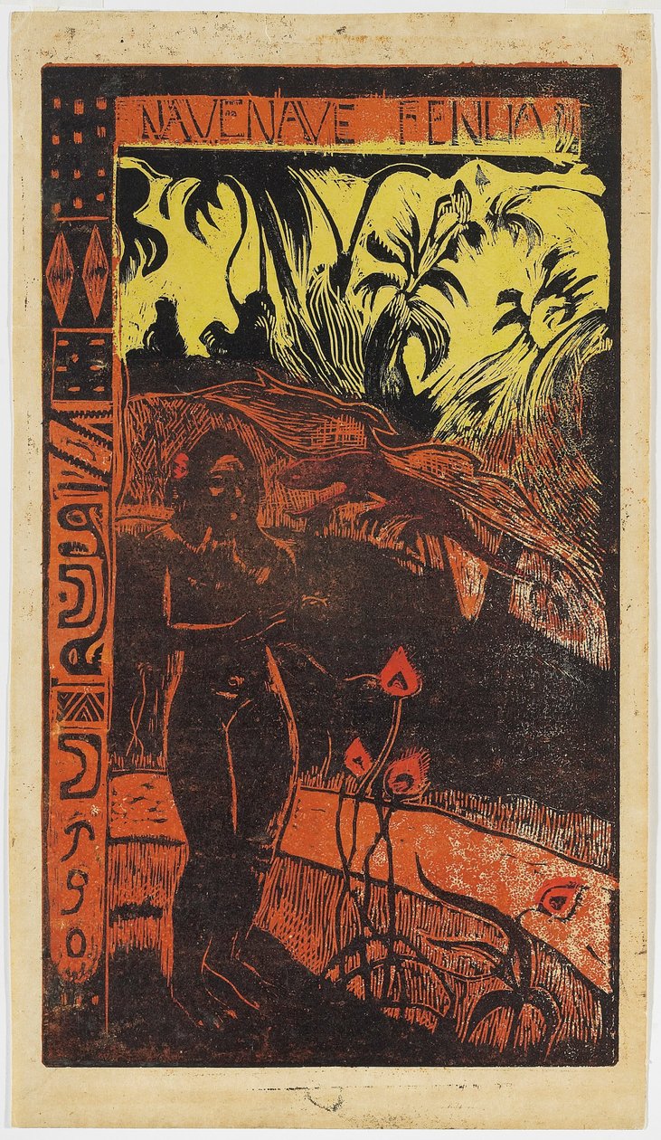 Nave Nave Fenua, fra Noa Noa-serien af Paul Gauguin