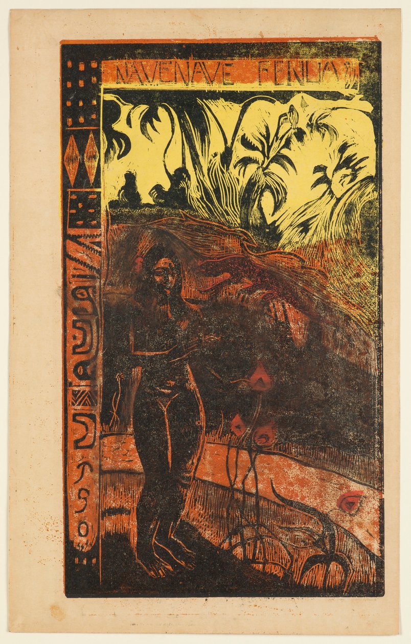 Nave Nave Fenua, fra serien "Noa Noa" af Paul Gauguin
