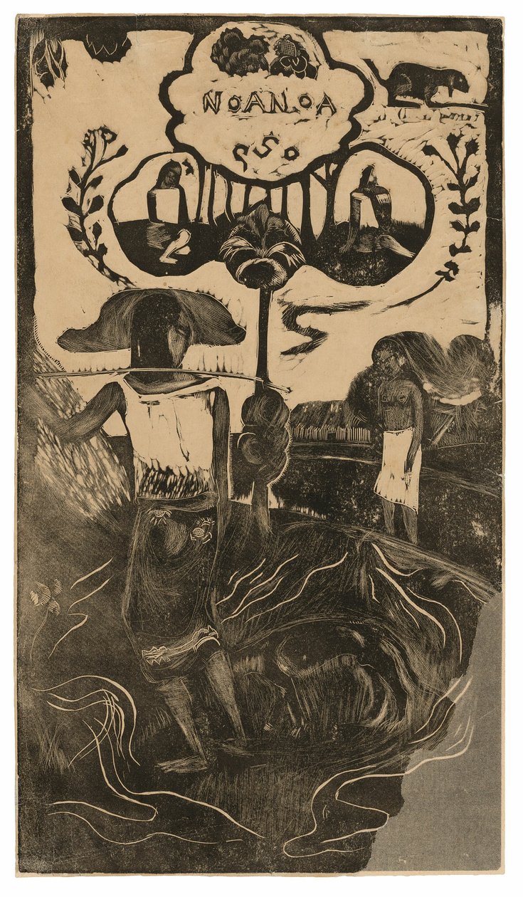 Noa Noa (Duftende), fra Noa Noa Suite af Paul Gauguin