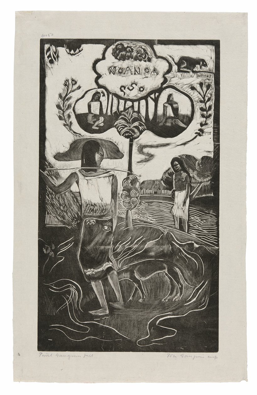 Noa Noa (Duftende), fra Noa Noa-suiten af Paul Gauguin