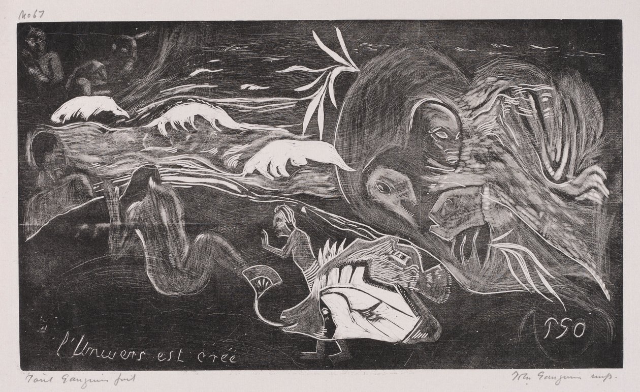 Noa Noa: Universet er skabt, 1893-94. af Paul Gauguin