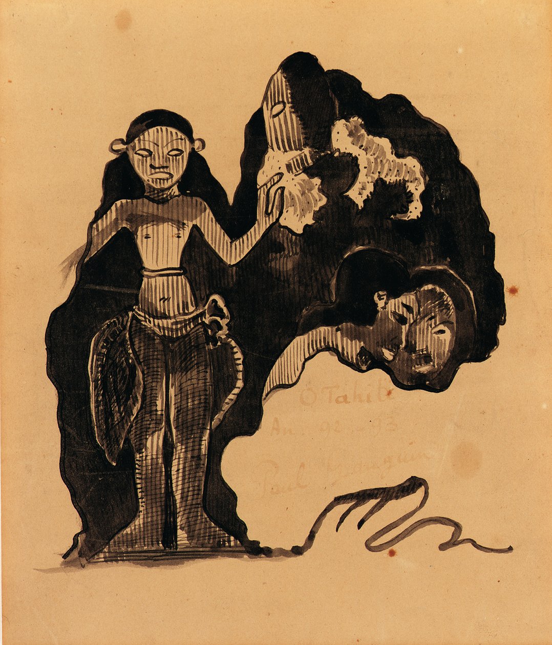 Tahiti, 1892-93 af Paul Gauguin