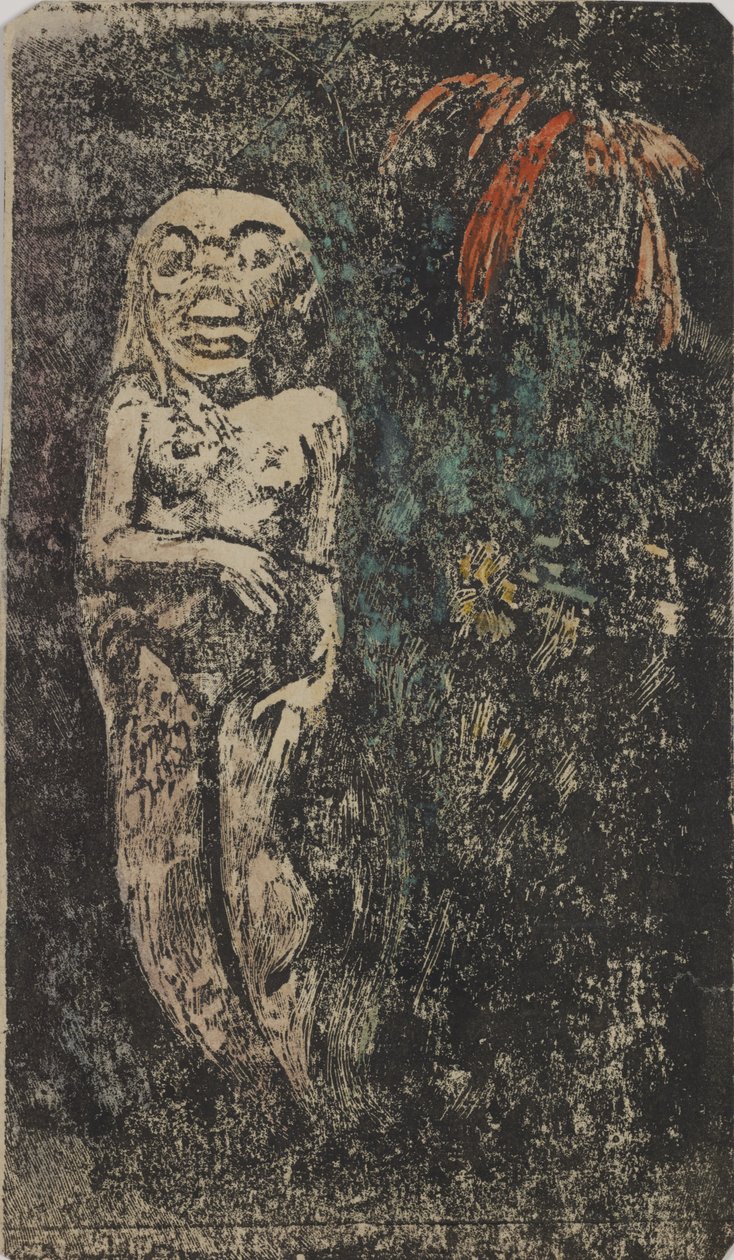 Oviri Sauvage, 1894. af Paul Gauguin
