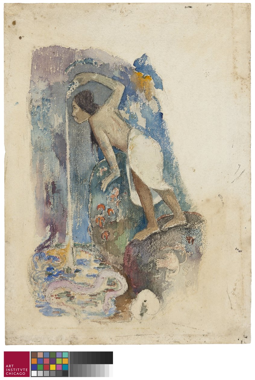 Far Moe, 1893/94 af Paul Gauguin