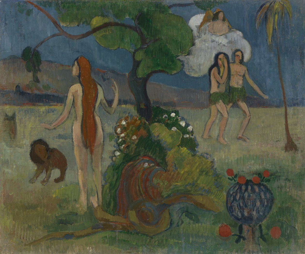 Paradise Lost, ca. 1890 (olie på lærred) af Paul Gauguin
