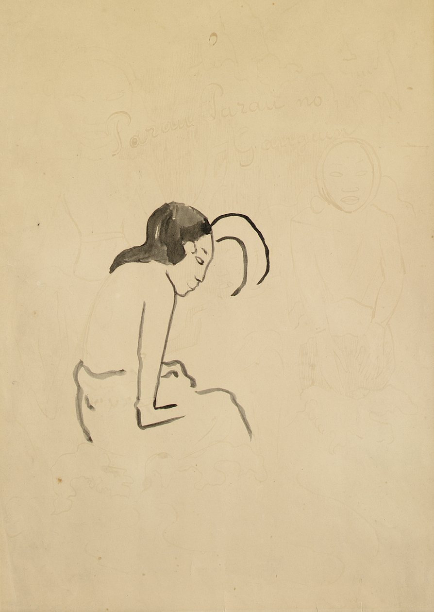 Guds ord, 1891-93 af Paul Gauguin